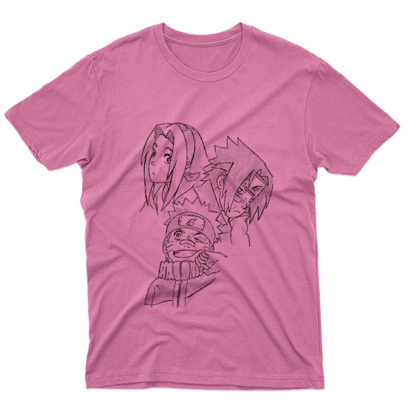 Naruto team Férfi póló