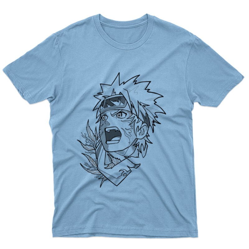 Naruto scream Férfi póló