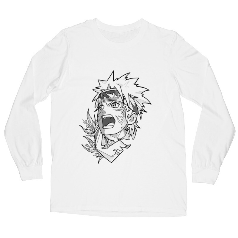 Naruto scream Hosszú ujjú póló