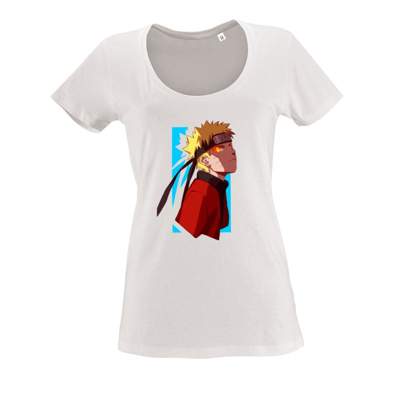 Naruto uzumaki O nyakú női póló