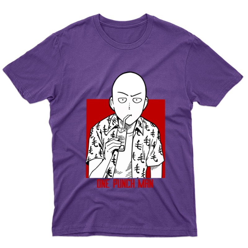 One punch man drink Férfi póló