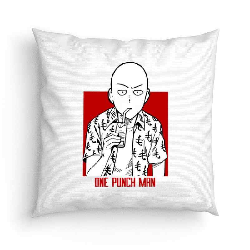 One punch man drink Párna