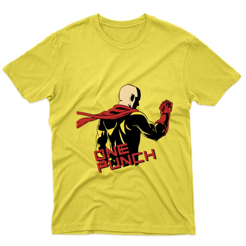 One punch Férfi póló