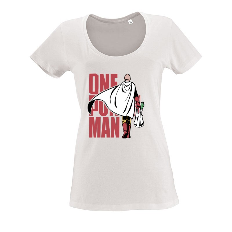 One punch man market O nyakú női póló