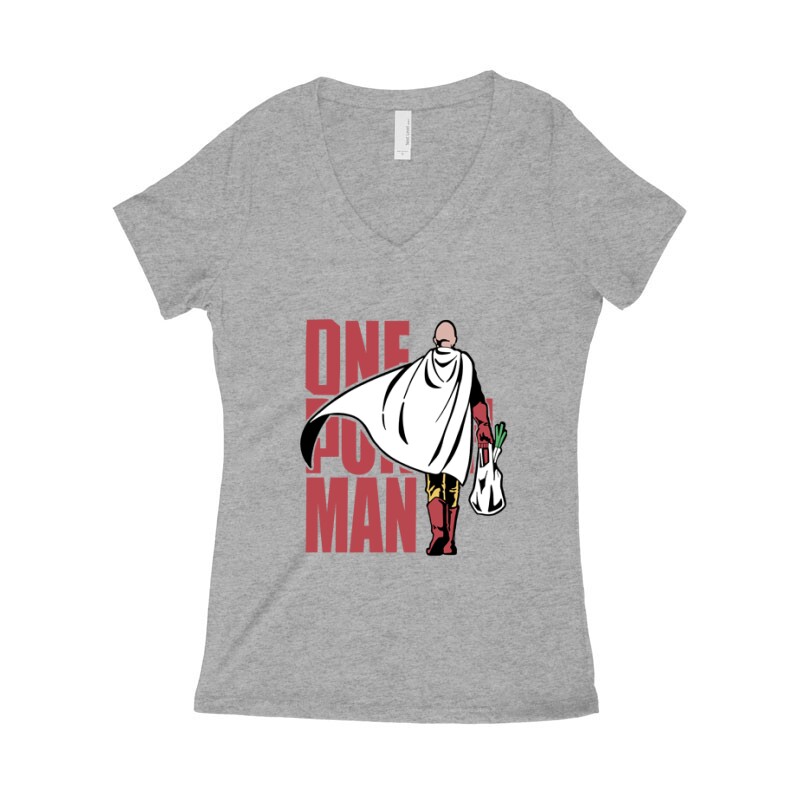 One punch man market Női póló V kivágott