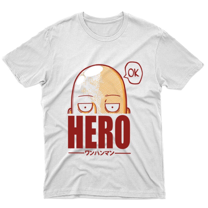 One punch man Hero Férfi póló
