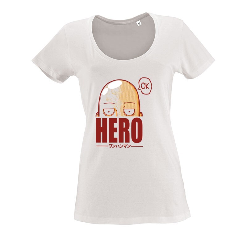 One punch man Hero O nyakú női póló