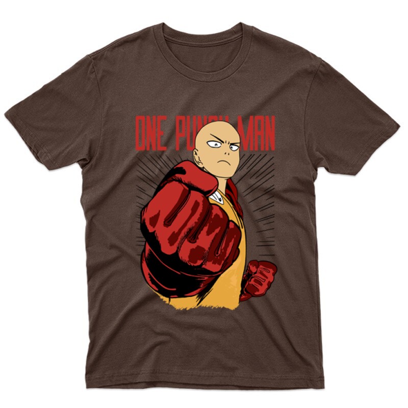 One punch man nervous Férfi póló