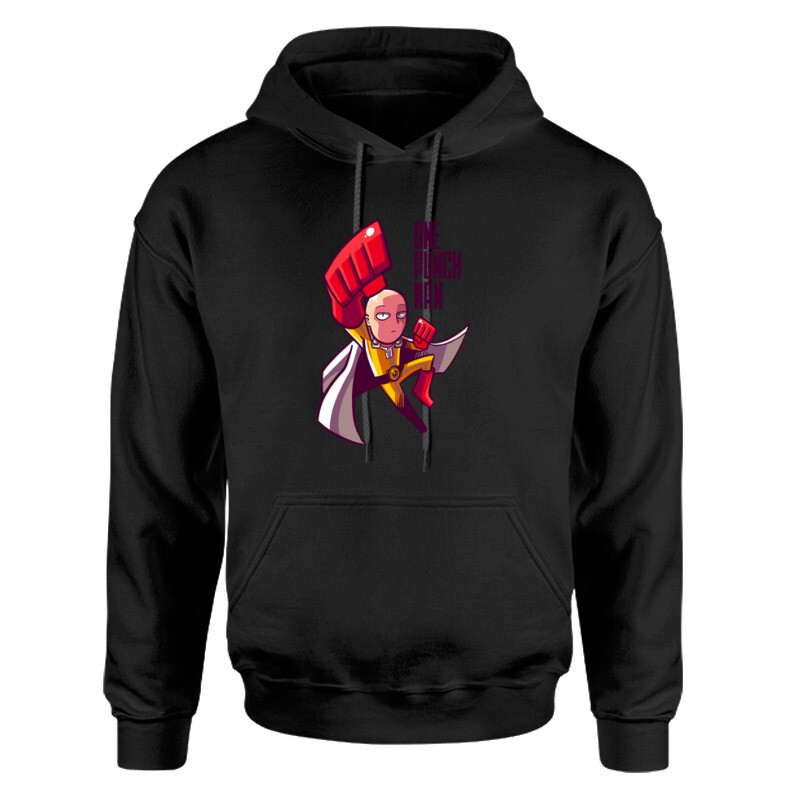 One punch man flying Unisex pulóver