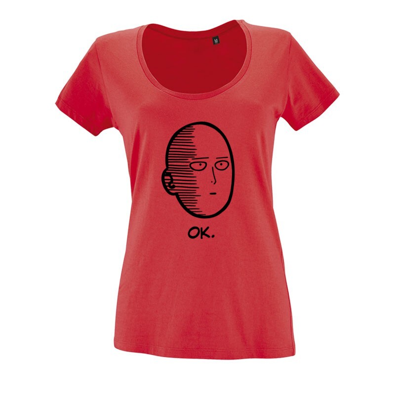 One punch man Hero Ok. O nyakú női póló