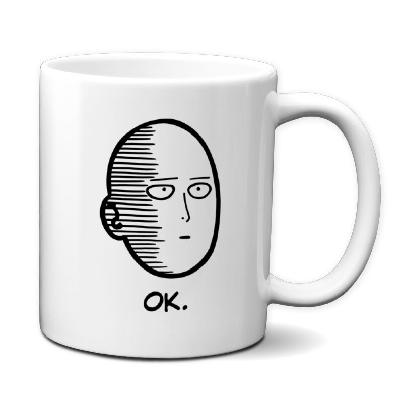 One punch man Hero Ok. Bögre