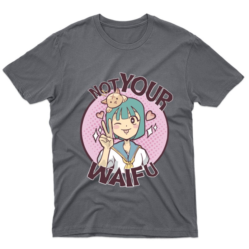 Not Your Waifu Férfi póló