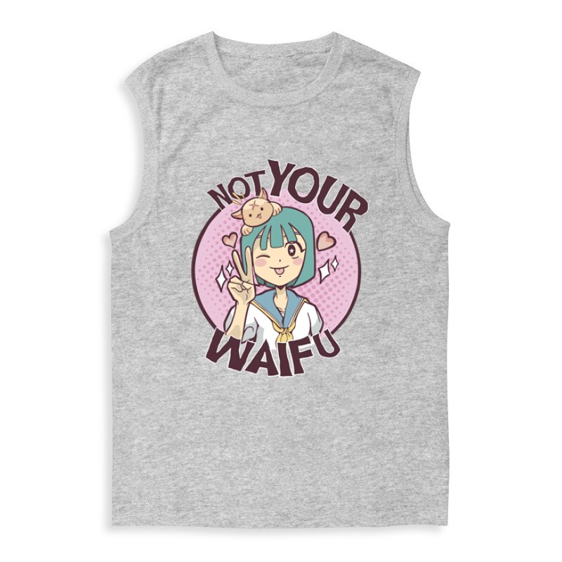 Not Your Waifu Férfi Trikó