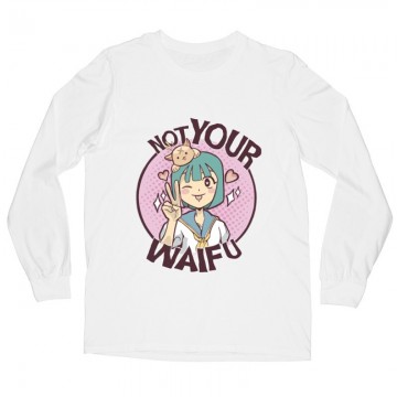 Not Your Waifu Hosszú ujjú póló