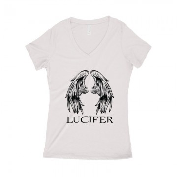 Angel wings Női póló V kivágott