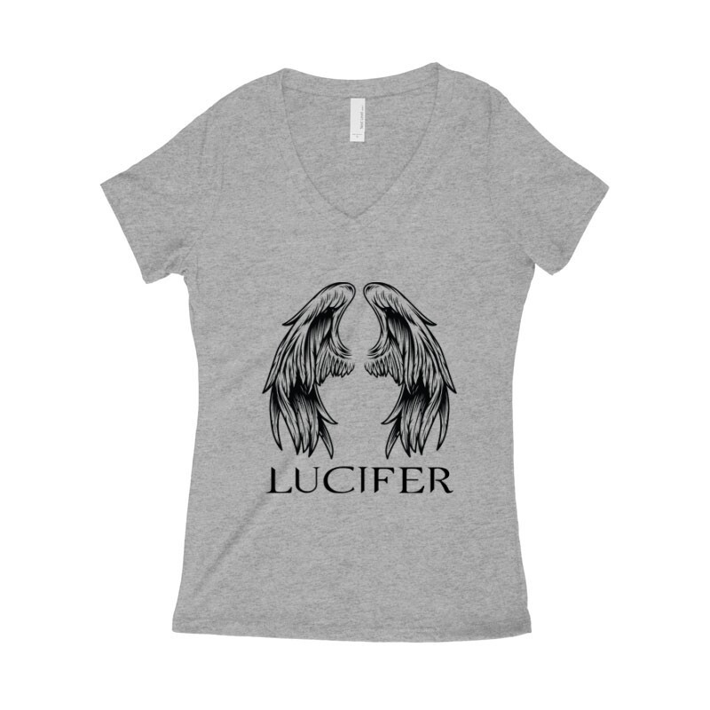Angel wings Női póló V kivágott