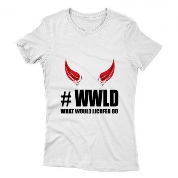 What would Lucifer do? Női póló