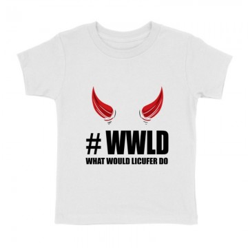What would Lucifer do? Gyermek póló