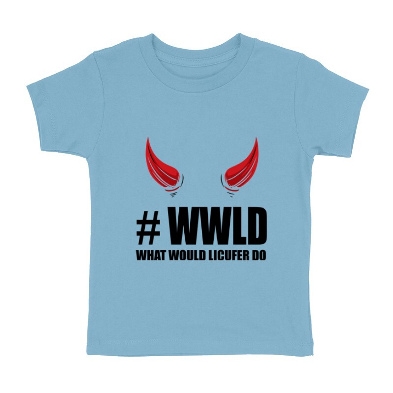 What would Lucifer do ? Gyermek póló