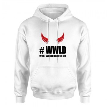 What would Lucifer do? Unisex pulóver