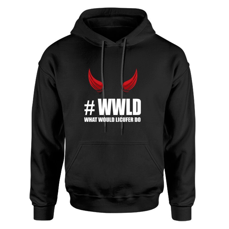 What would Lucifer do ? Unisex pulóver
