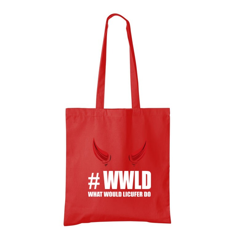 What would Lucifer do ? Bevásárló táska
