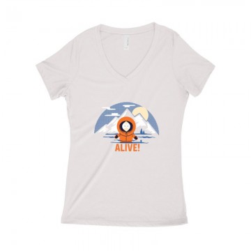 Alive Női póló V kivágott
