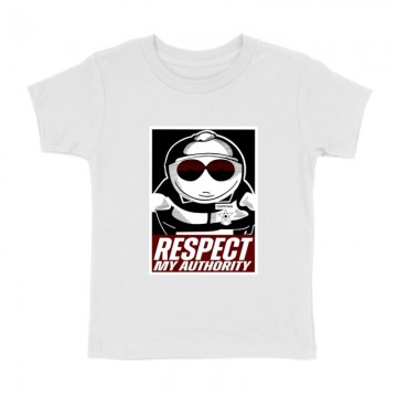 Respect my authority Gyermek póló