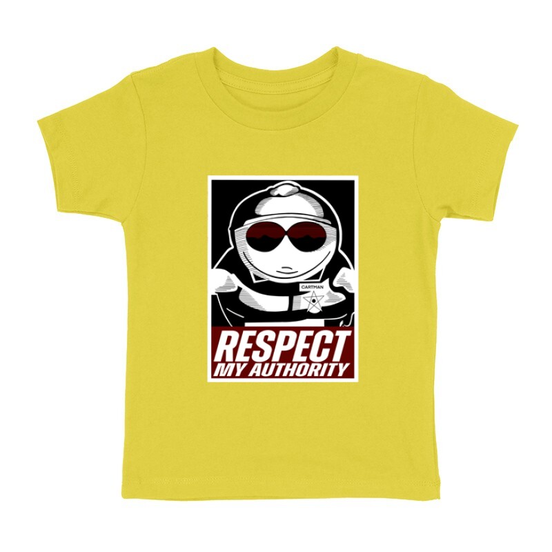 Respect my authority Gyermek póló