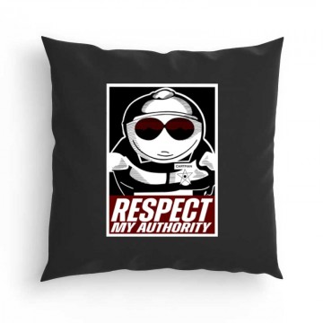 Respect my authority Párna