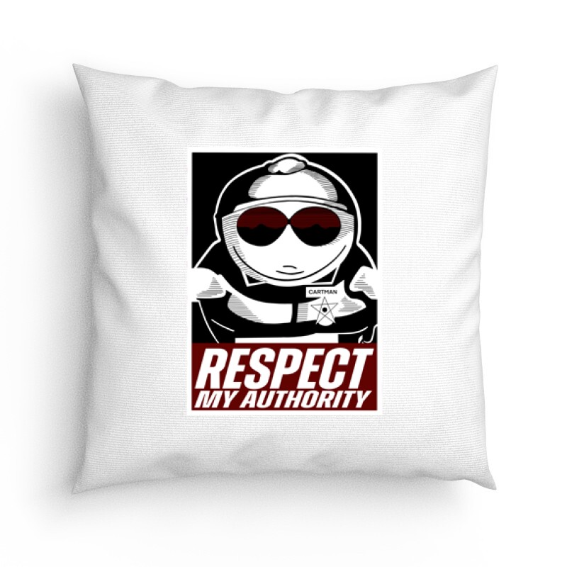 Respect my authority Párna