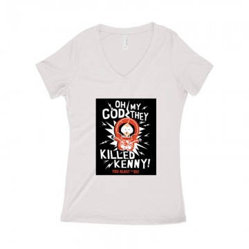 Killed Kenny Női póló V kivágott