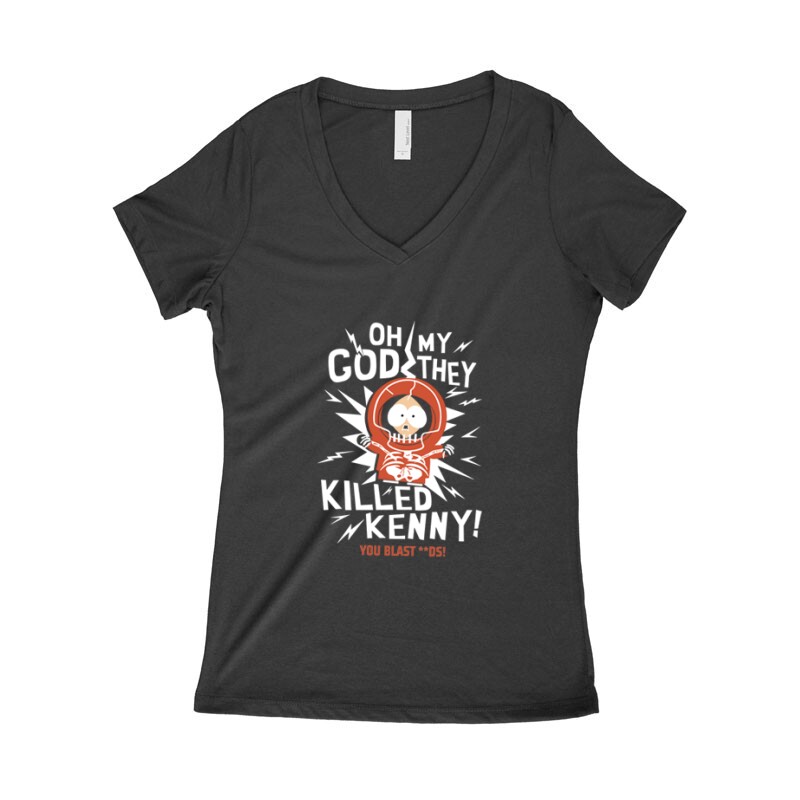 Killed Kenny Női póló V kivágott