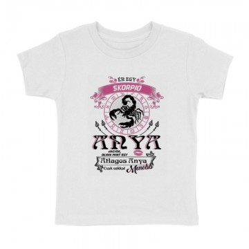 Skorpió Anyuka Gyermek póló