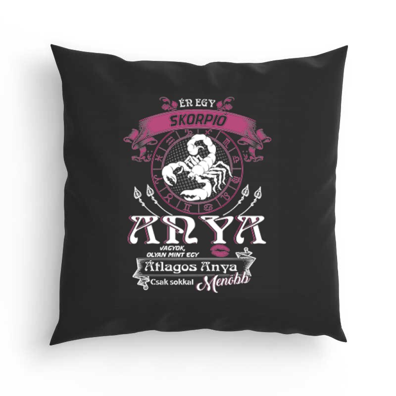 Skorpió Anyuka Párna