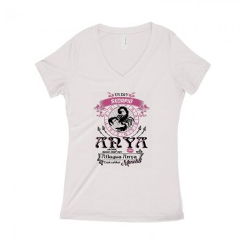 Skorpió Anyuka Női póló V kivágott