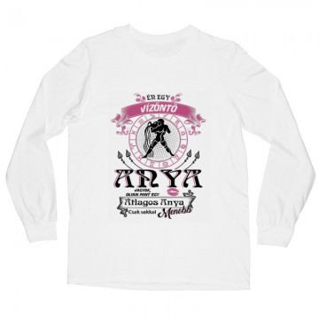 Vízöntő Anyuka Hosszú ujjú póló