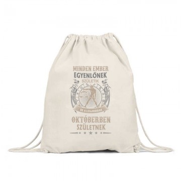 Minden Ember Eygenlőnek Születik-Mérleg Tornazsák