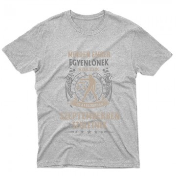 Minden Ember Egyenlőnek Születik Mérleg (09) Férfi póló