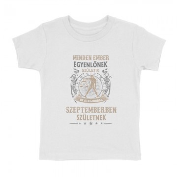 Minden Ember Egyenlőnek Születik Mérleg (09) Gyermek póló