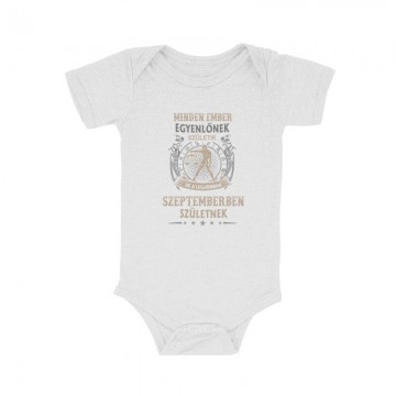 Minden Ember Egyenlőnek Születik Mérleg (09) Bébi body