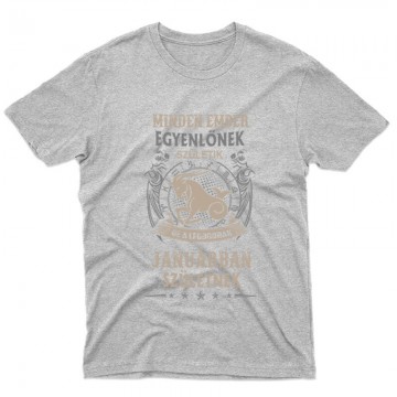 Minden Ember Egyenlőnek Születik Bak (01) Férfi póló