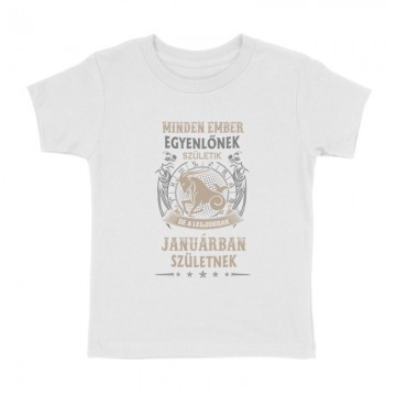 Minden Ember Egyenlőnek Születik Bak (01) Gyermek póló