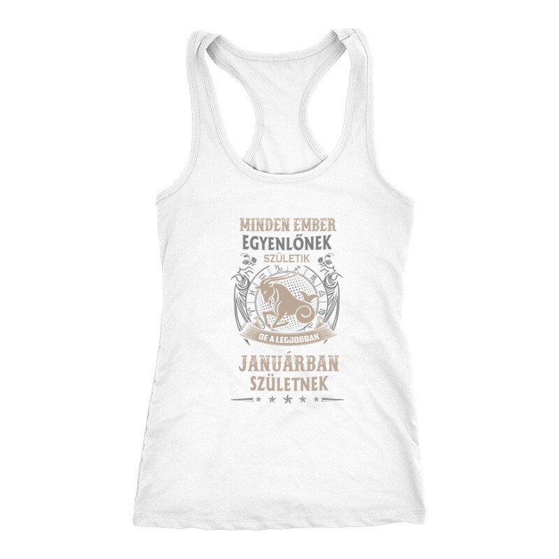 Minden Ember Egyenlőnek Születik Bak (01) Női Trikó
