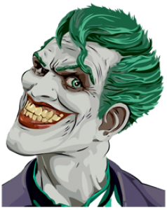 Joker Face Color