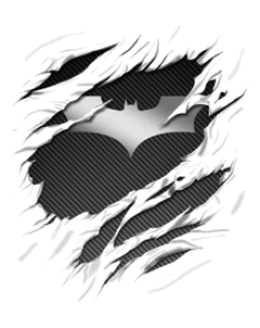 Batman új logó tépett