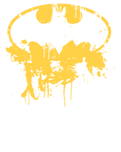 Batman logó splatter