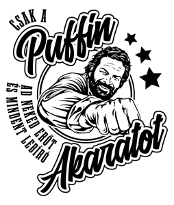 Csak a puffin ad neked erőt (ököl)