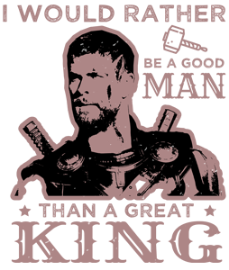 I would rather be a good