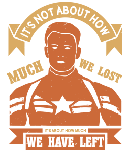 It's not about how much we lost